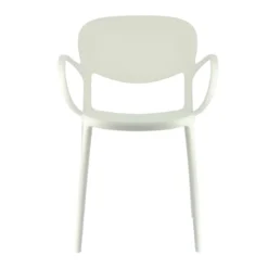 Abby Connubia® Fauteuil de jardin empilable en polypropylène recyclé