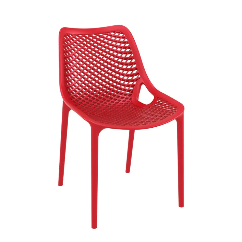 Air Chaise de jardin moderne ajourée en polypropylène