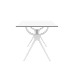 Air Table rectangulaire en stratifié et polypropylène