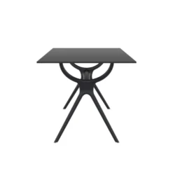 Air Table rectangulaire en stratifié et polypropylène