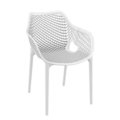 Air XL Fauteuil de jardin moderne ajouré en polypropylène