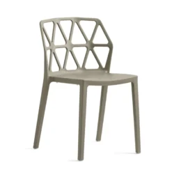Alchemia Connubia® Chaise de jardin design empilable en polypropylène