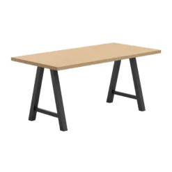 Alegro Table snack rectangulaire en stratifié avec pieds en forme de tréteau