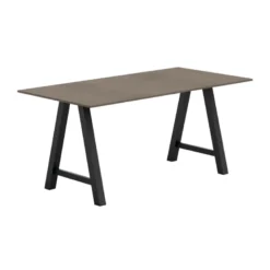 Alegro Table snack rectangulaire en stratifié avec pieds en forme de tréteau