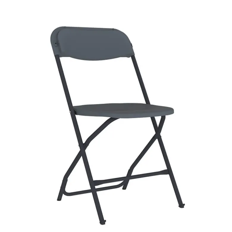 AlexChaise pliante en plastique et métal