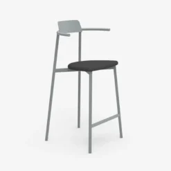 Alice Carrier® Tabouret de bar design en métal made in France