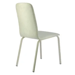 Altea Chaise en tissu et pieds en métal