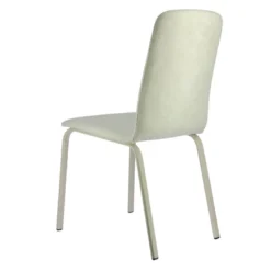Altea Chaise en tissu et pieds en métal