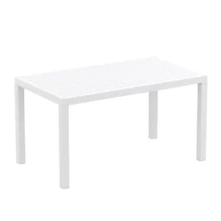 Ares Table de terrasse rectangulaire en résine