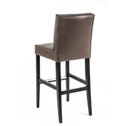 BarCarpe Tabouret de bar en synthétique et bois