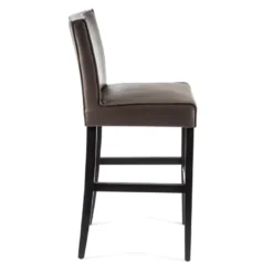 BarCarpe Tabouret de bar en synthétique et bois