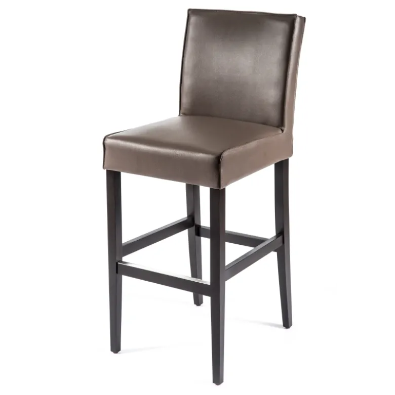 BarCarpe Tabouret de bar en synthétique et bois