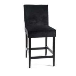 BarCarpe Tabouret snack en tissu et bois