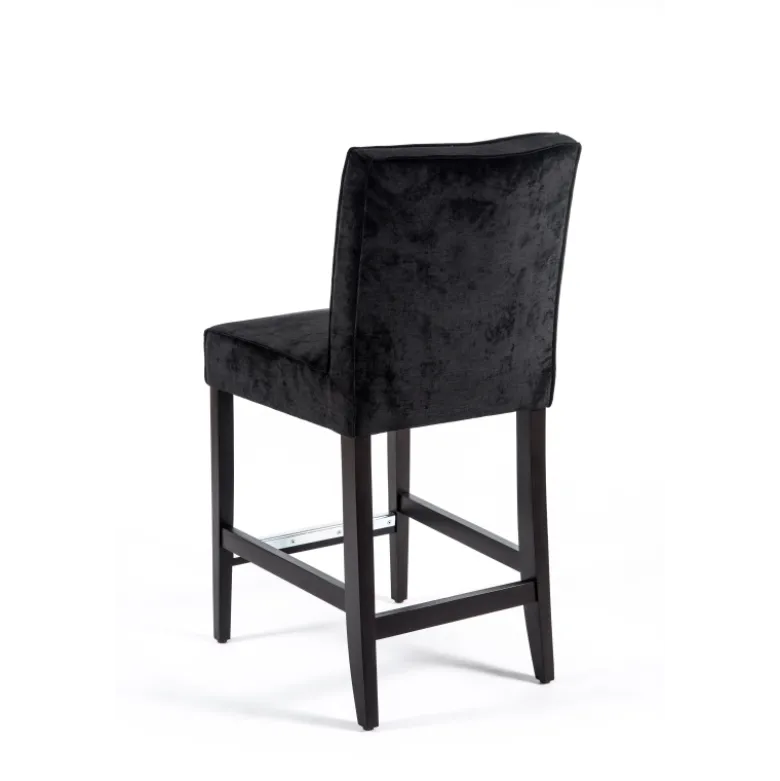 BarCarpe Tabouret snack en tissu et bois