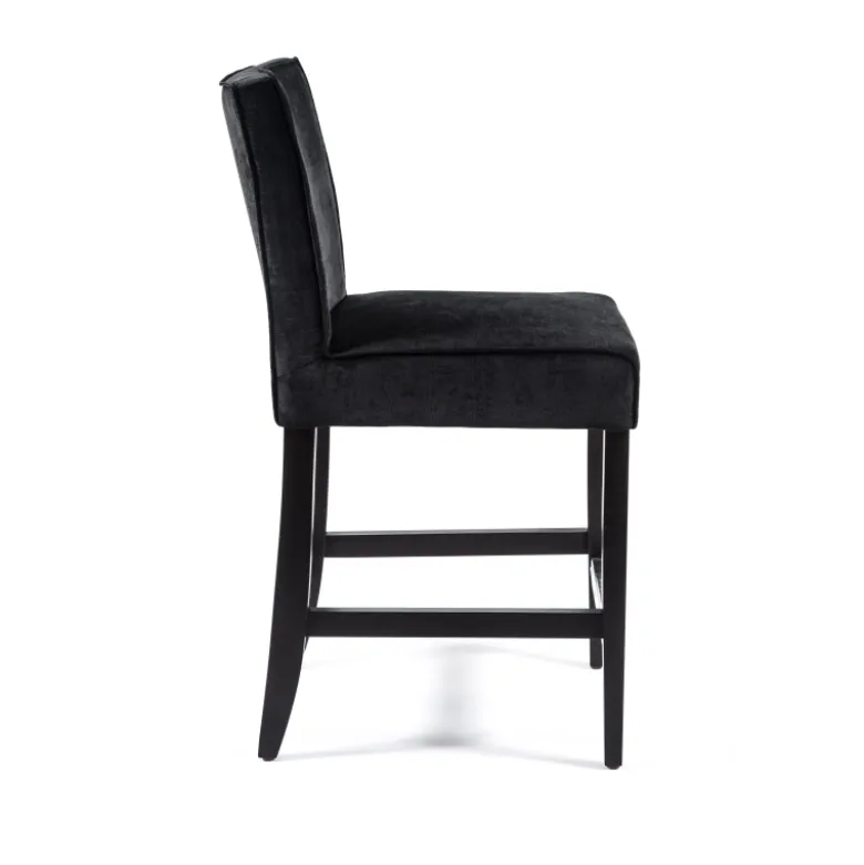 BarCarpe Tabouret snack en tissu et bois
