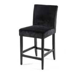 BarCarpe Tabouret snack en tissu et bois