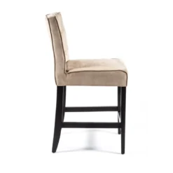 BarCarpe 2 Tabouret snack matelassé en tissu