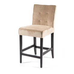 BarCarpe 2 Tabouret snack matelassé en tissu