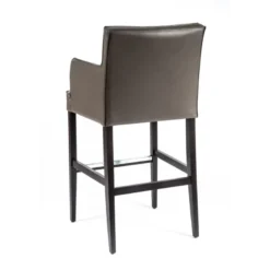 BarDiem 2 Tabouret de bar en synthétique et bois