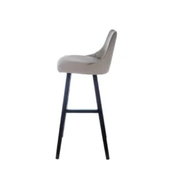 BarLars Tabouret de bar moderne avec pieds en bois