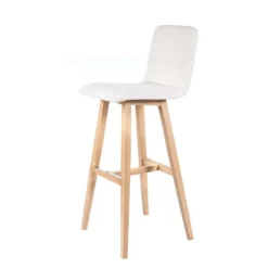 BarPlaza diamant Tabouret de bar scandinave avec pieds en bois