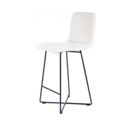 BarPlaza diamant Tabouret snack style scandinave avec pieds design en métal
