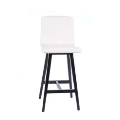 BarPlaza diamant Tabouret snack style scandinave avec pieds en bois