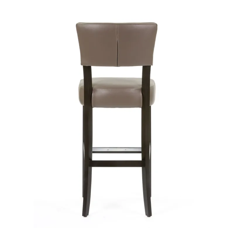 BarSteffi Tabouret de bar en bois et synthétique