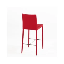 Beo Tabouret contemporain italien en cuir