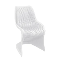 Bloom Chaise de jardin design ajourée en polypropylène
