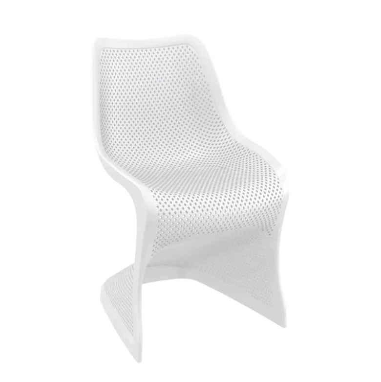 Bloom Chaise design ajourée en polypropylène