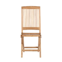 BodiniChaise de jardin pliante en teck massif