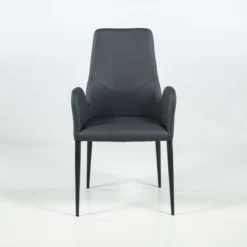 Bridge Mathilde Fauteuil moderne en synthétique et métal fabriqué en Italie