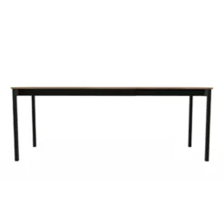 Cabrio Table snack rectangulaire extensible en stratifié fabriquée en Belgique