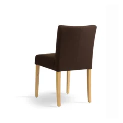 Carré Mobitec® Chaise rembourrée en bois et tissu