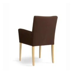Carré Mobitec® Fauteuil de salon contemporain en bois et tissu