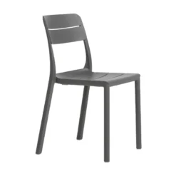 Cassia Chaise de jardin empilable en polypropylène