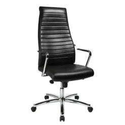 Chairman X Fauteuil de direction réglable en hauteur en cuir