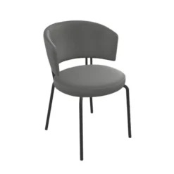 Chaise tendance de salle à manger en simili – Aero