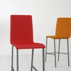 City Tabouret snack contemporain rembourré