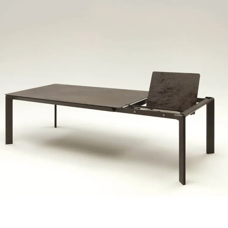 Class Table de salle à manger extensible en céramique fabriquée en Italie