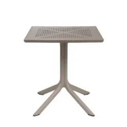 Clip Petite table de jardin carrée en polypropylène