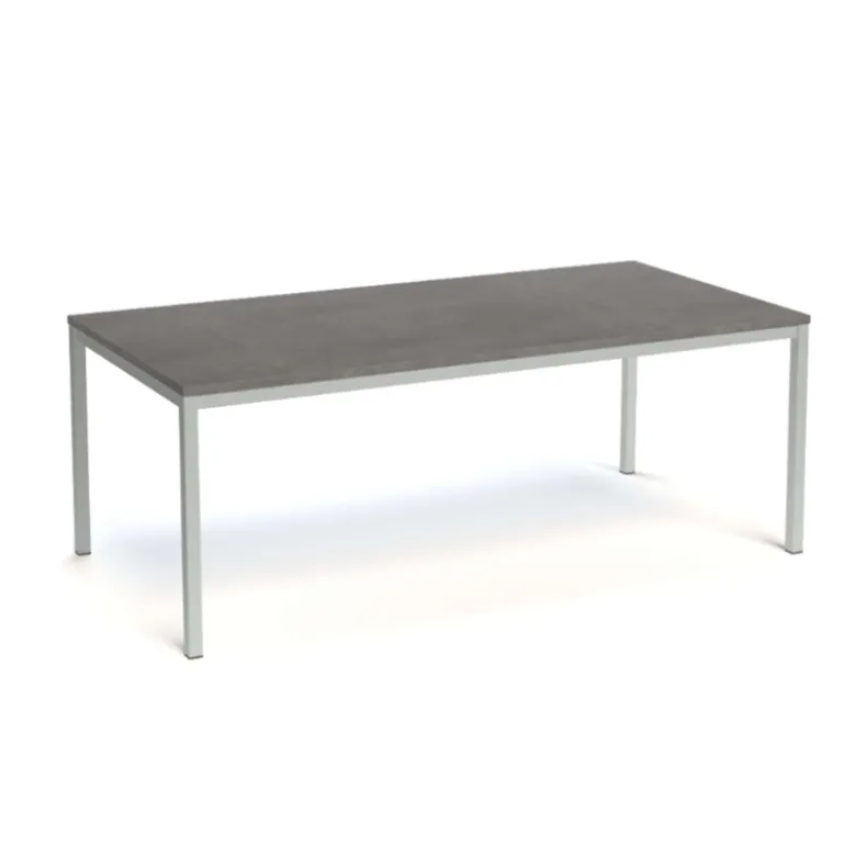 Cobra Table rectangulaire plateau stratifié et pieds en métal