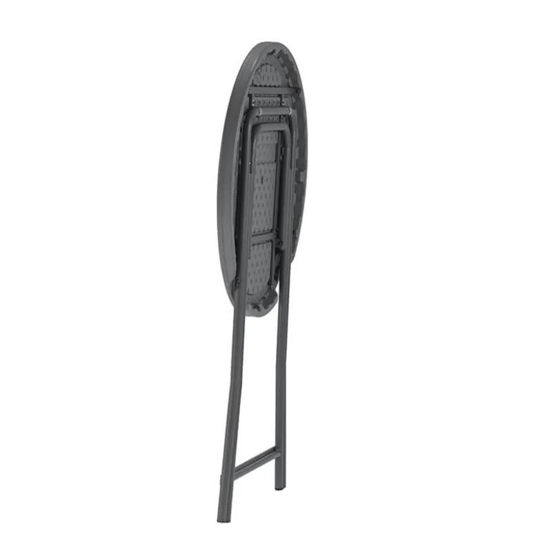CocktailTable pliante mange debout hauteur 110 cm gris foncé