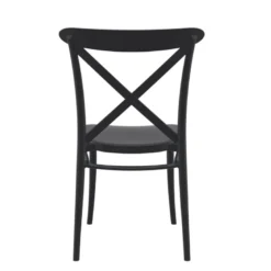 Cross Chaise de terrasse bistrot empilable en polypropylène