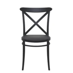 Cross Chaise de terrasse bistrot empilable en polypropylène