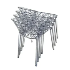 Crystal Chaise design en polycarbonate
