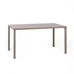 Cube Table de jardin rectangulaire réglable en hauteur fabriquée en Italie