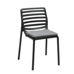 Doga bistrot Chaise de jardin design empilable sans accoudoirs de fabrication italienne