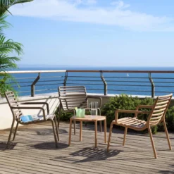 Doga Fauteuil de jardin bas relax design italien